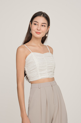 Evie Sweetheart Ruched Bralet