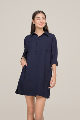 Fallon Pocket Shirt Dress