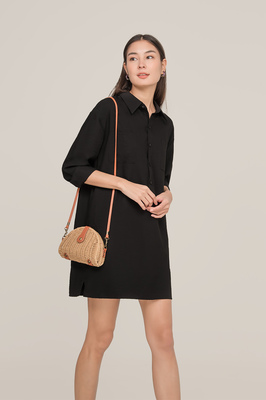 Fallon Pocket Shirt Dress
