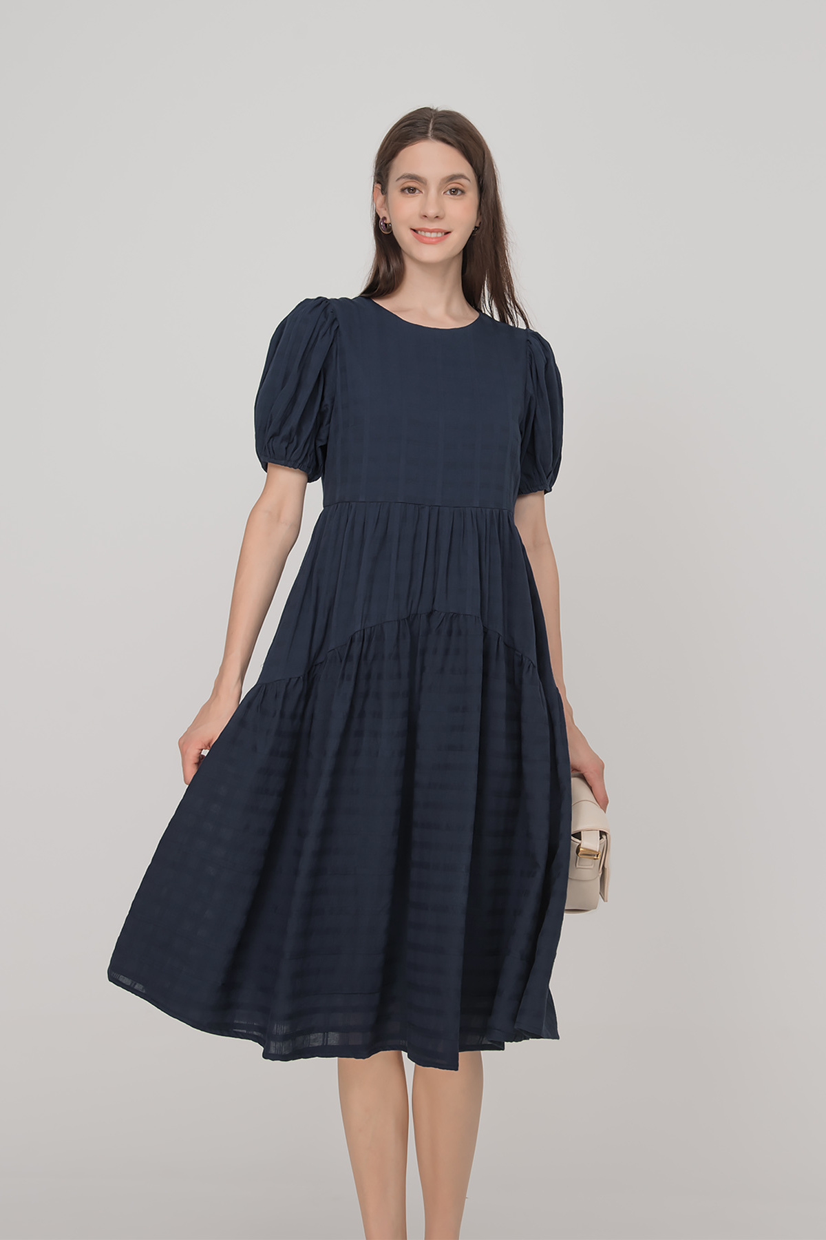 Fayth • Marlow Tiered Pocket Midi Dress