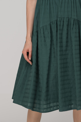 Marlow Tiered Pocket Midi Dress