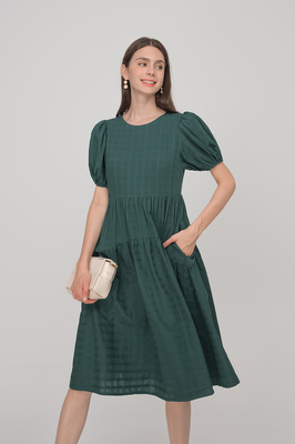 Marlow Tiered Pocket Midi Dress