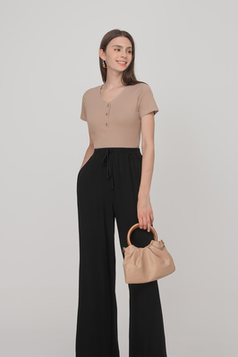 Elis Linen Lounge Drawstring Pants