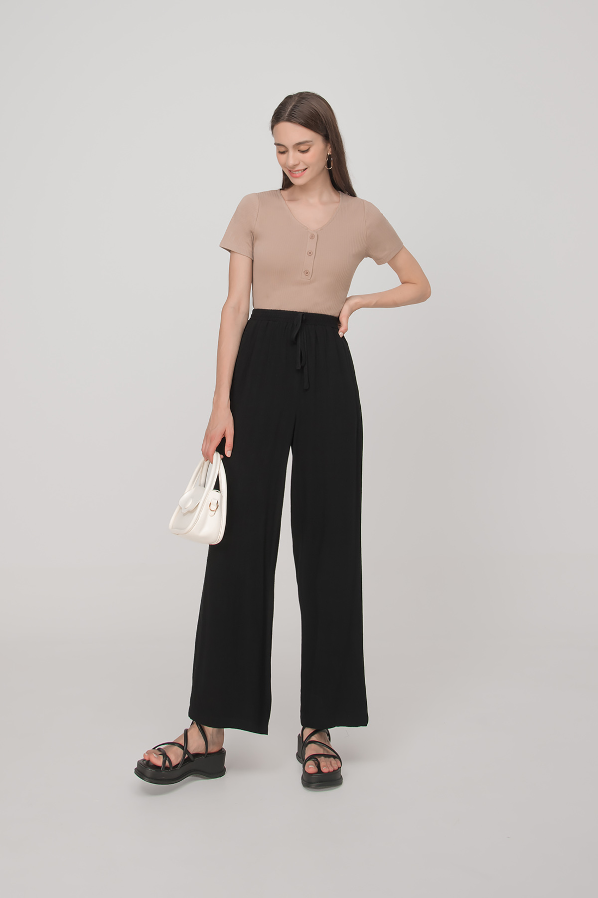 Fayth • Elis Linen Lounge Drawstring Pants