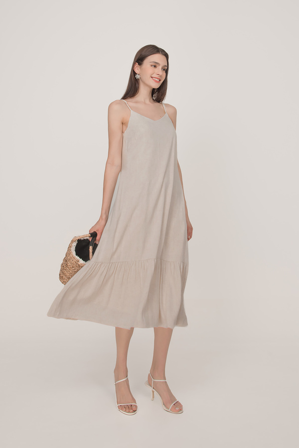Paloma Linen Midi Dress