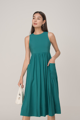 Elva Pocket Midi Dress
