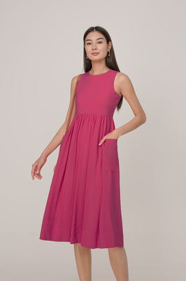 Elva Pocket Midi Dress