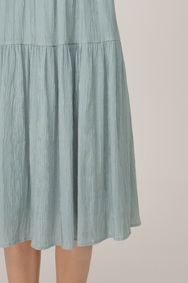 Nattie Textured Sleeved Pocket Dress