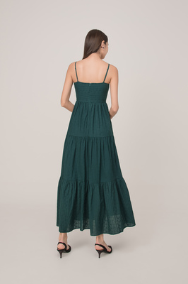 Maia Broderie Tiered Maxi Dress