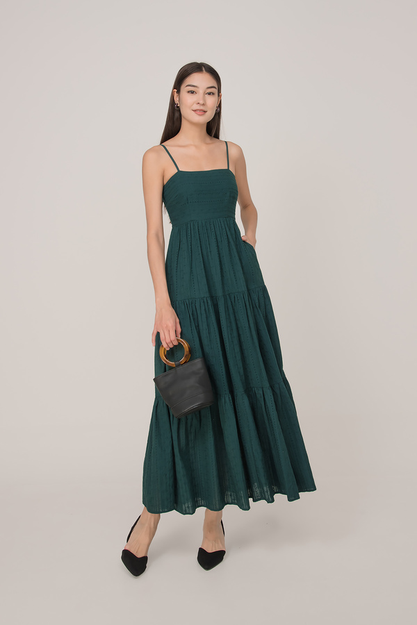 Maia Broderie Tiered Maxi Dress