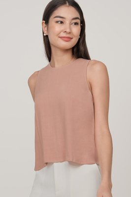 Sora Linen Swing Top