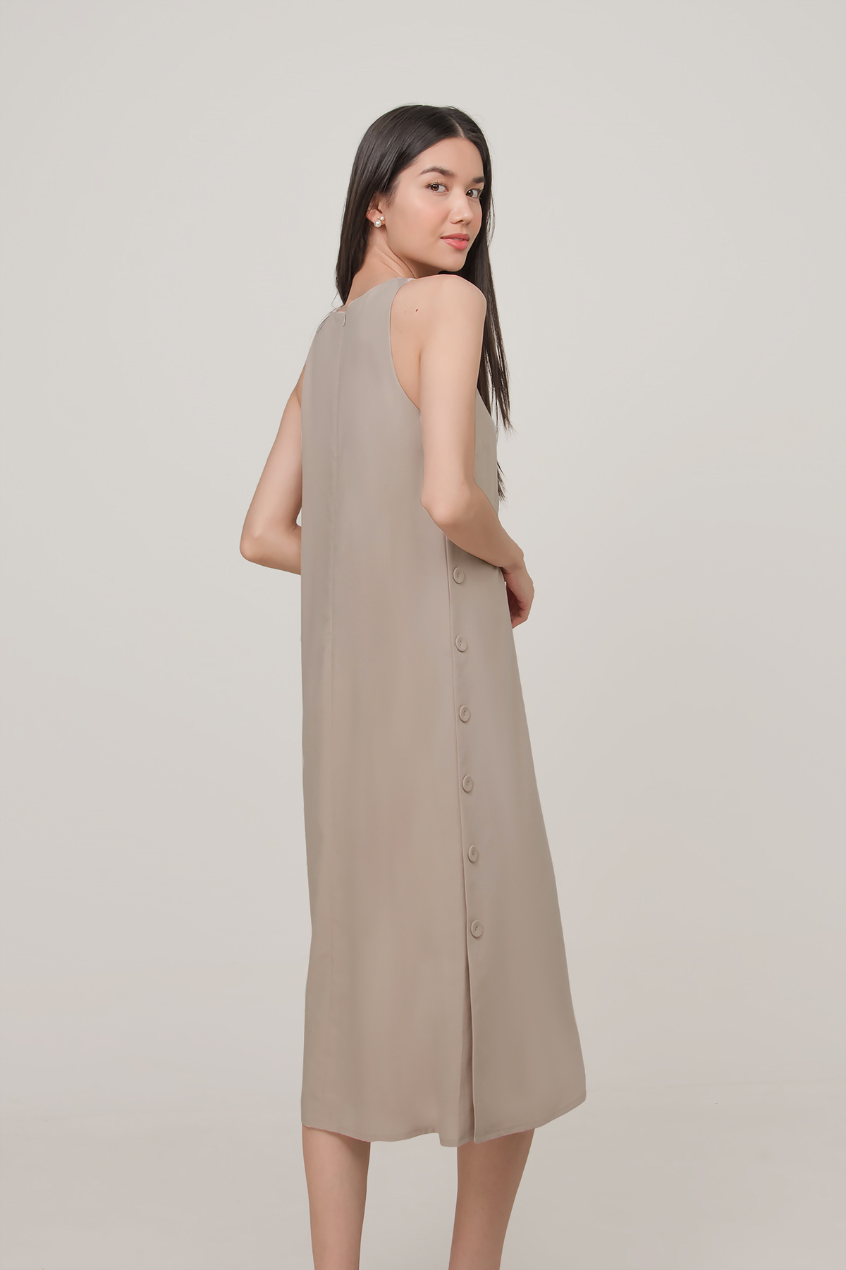 Fayth • Anetta Side Button Down Dress