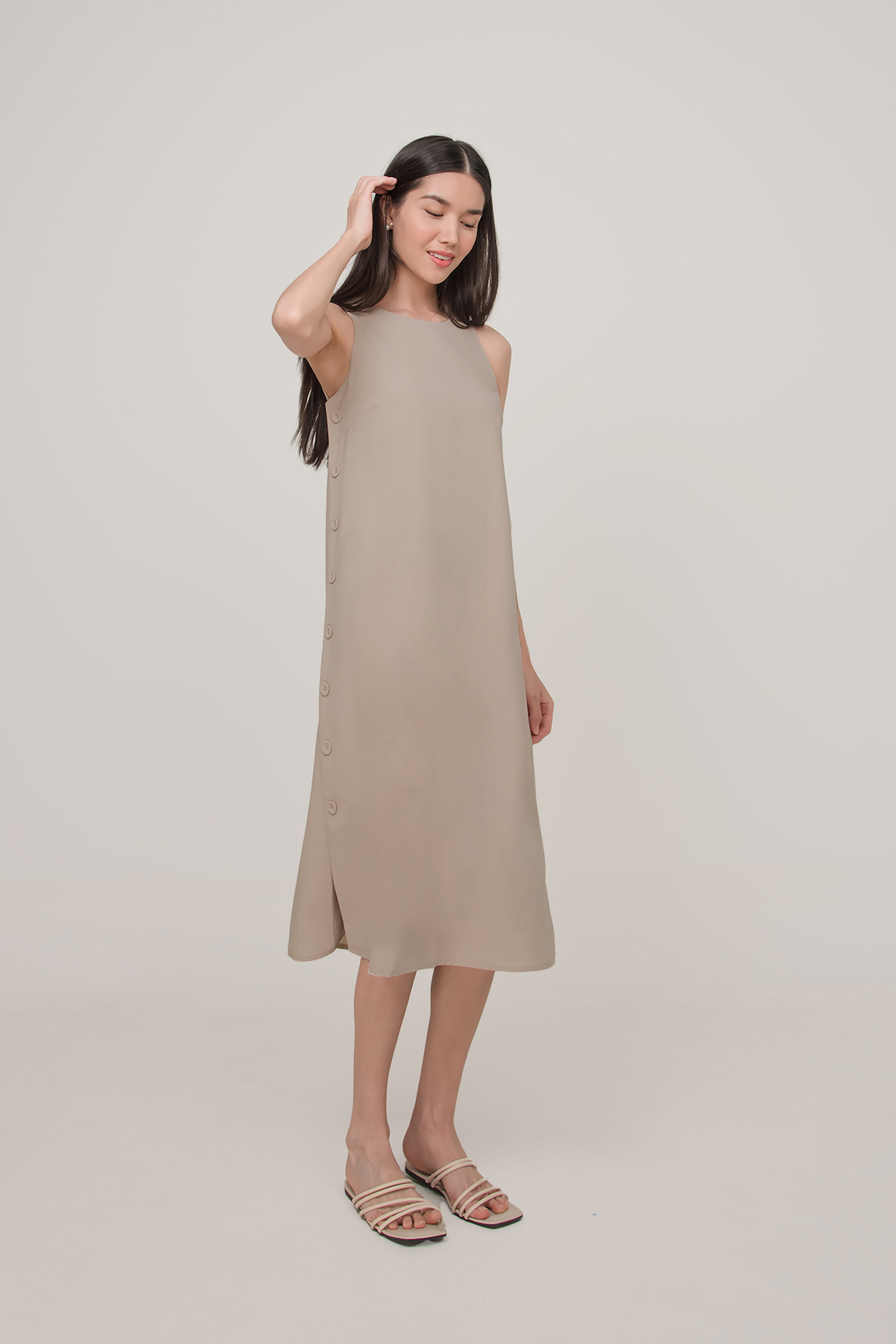 Fayth • Anetta Side Button Down Dress