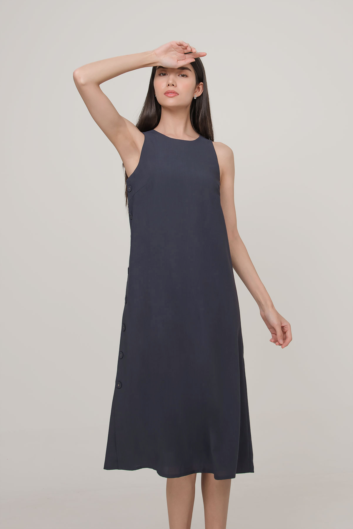 Fayth Anetta Side Button Down Dress