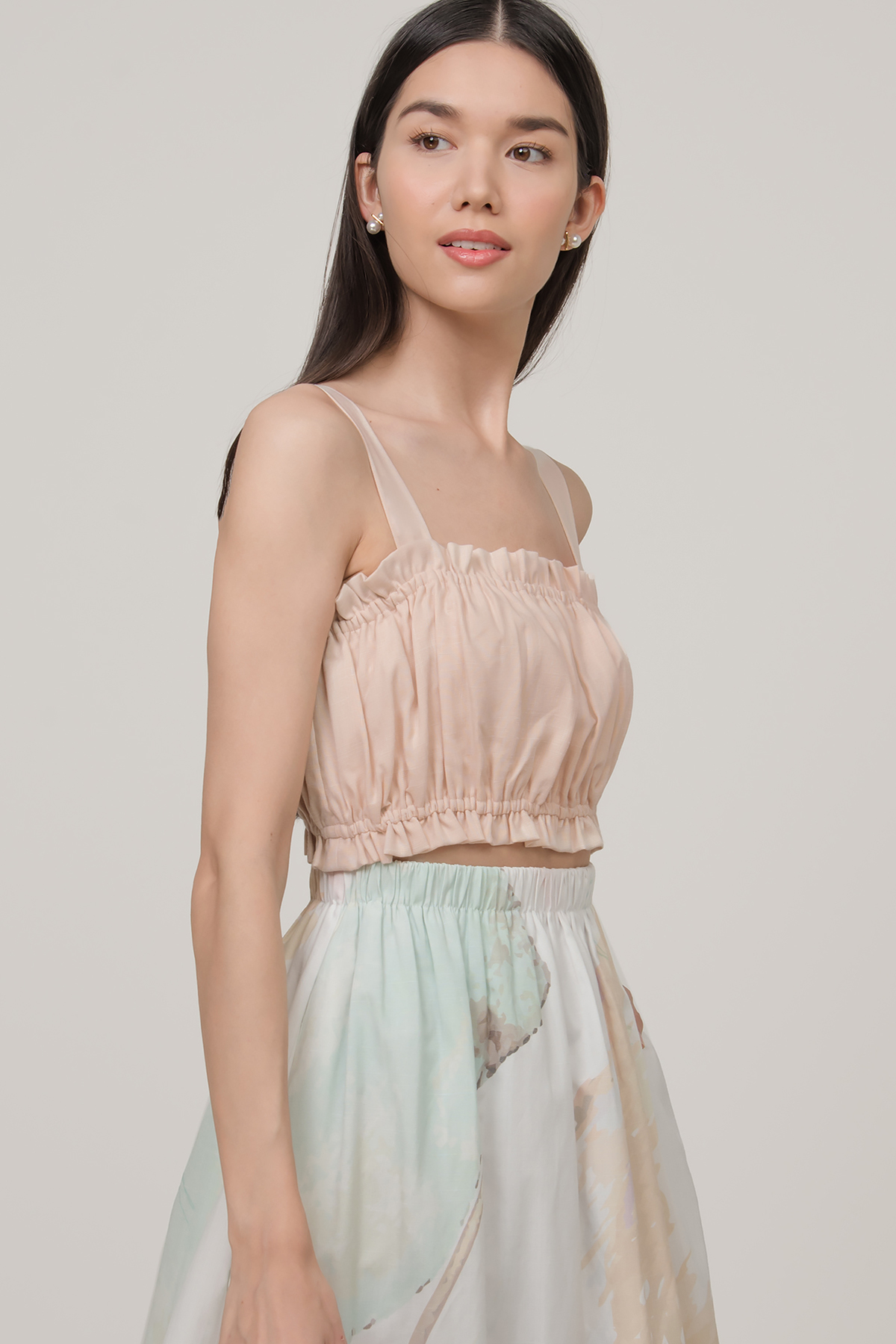 Fayth • Aubree Textured Crop Top