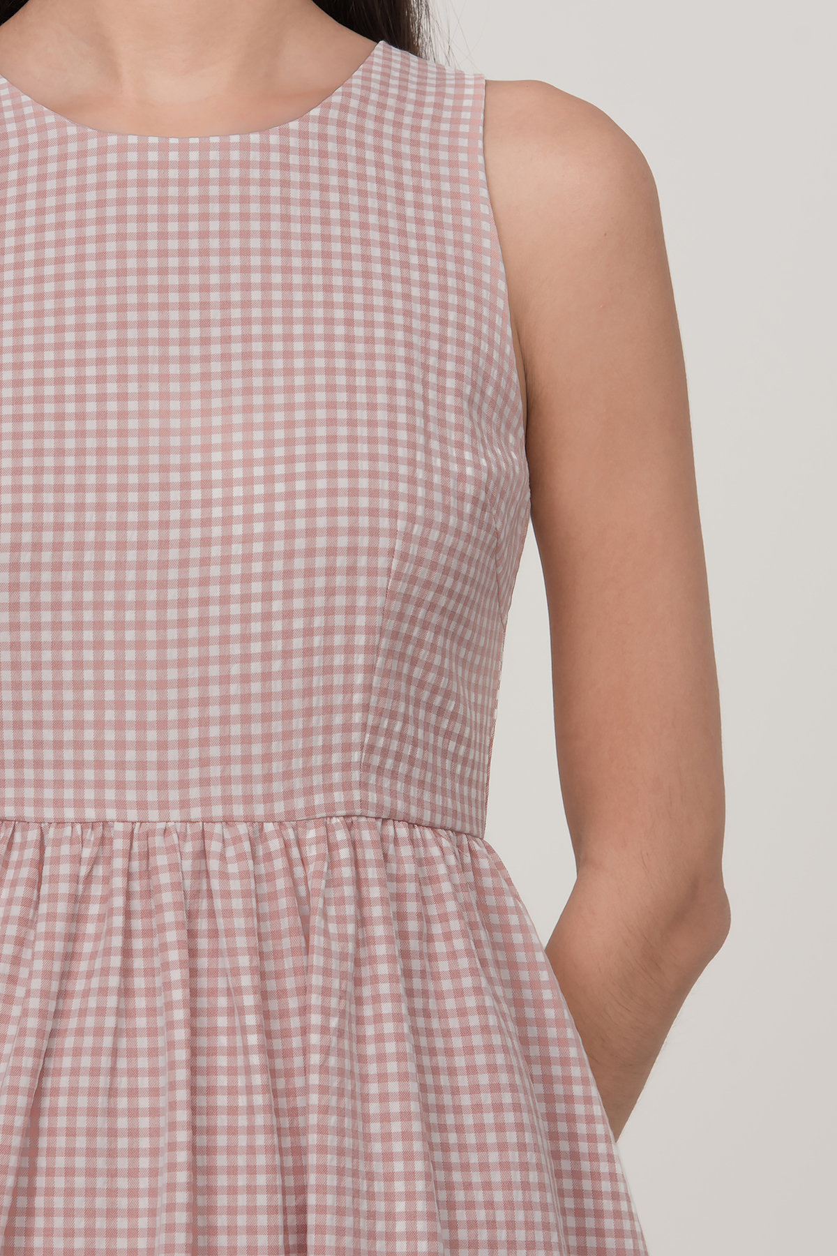 Gingham on sale skater dress