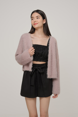 Kora Furry Cardigan