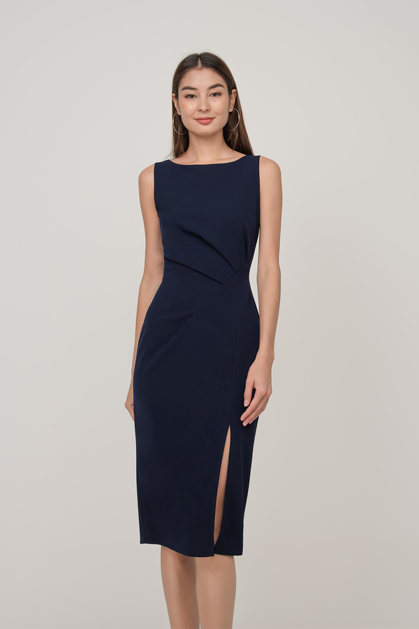 Soiree Cinched Waist Work Dress