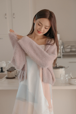 Kora Furry Cardigan