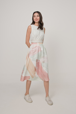 Hue Pocket Midi Skirt