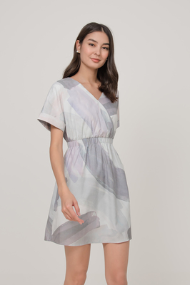 Hue Wrap Sleeve Dress