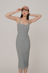 Gianna Ribbed Midi Skirt