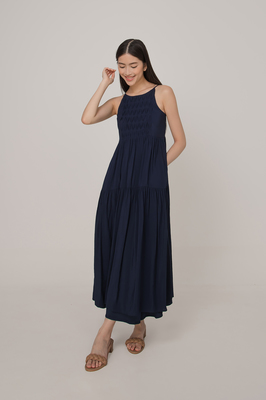 Malora Detailed Tiered Maxi