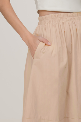Aries Cotton Pocket Midi Skirt