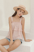 Holly Striped Babydoll Top