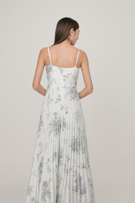 Wallpaper Pleated Wide Leg Jumpsuit