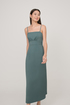 Novelle Column Straight Neck Maxi