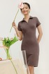 Aelic Collared Bodycon Dress