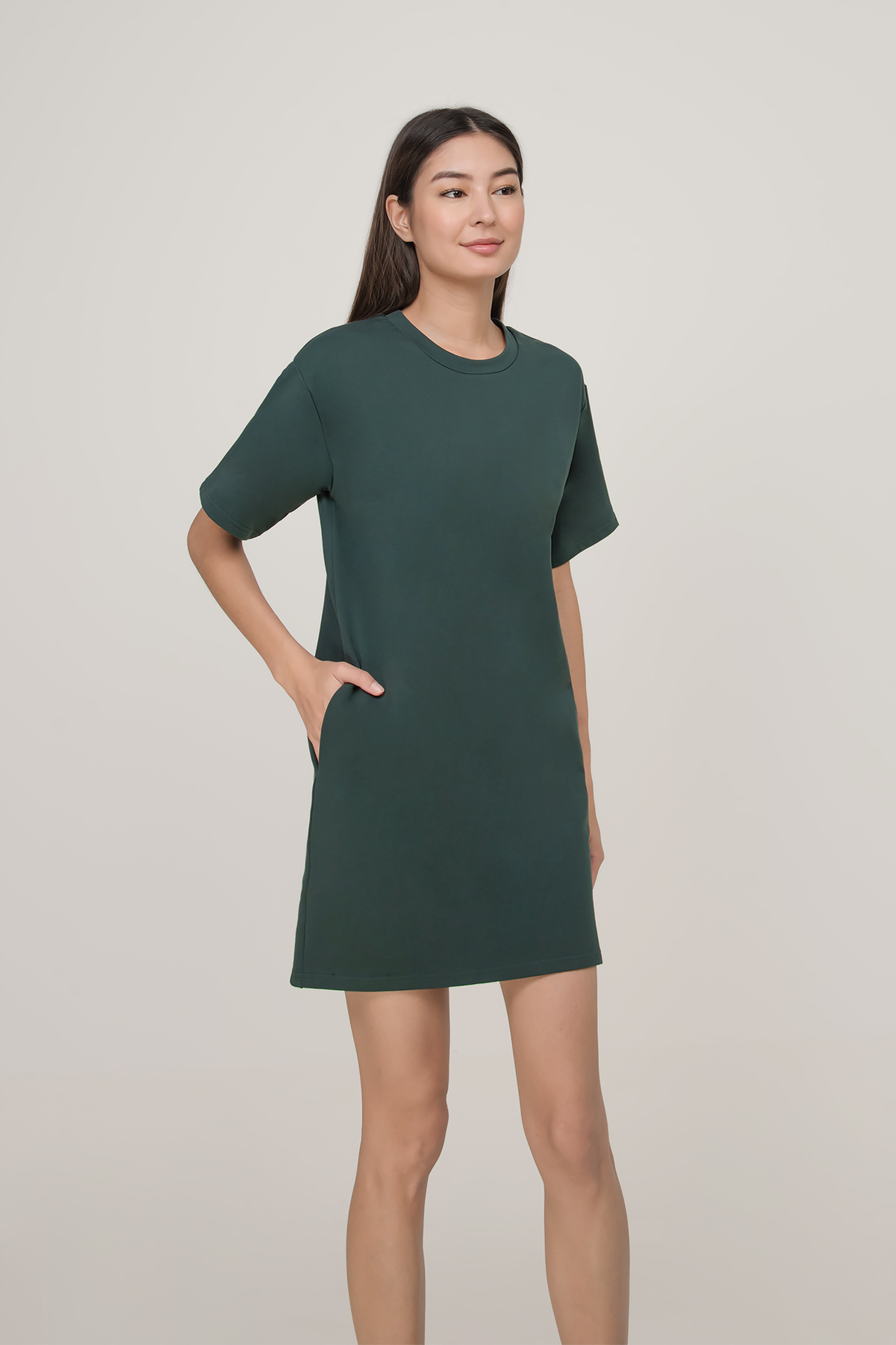 Baggy t shirt dress with pockets hotsell