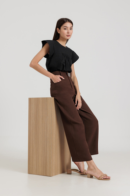 Fayth • Cedar Corduroy Straight Leg Pants