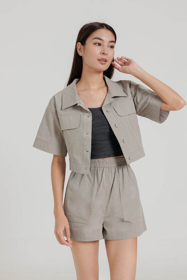 Zoey Relaxed Fit Pocket Shorts