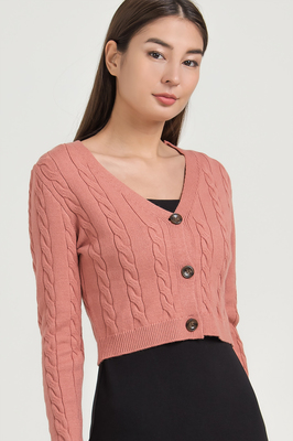 Loewe Cable Knit Cardigan