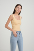 Brynn Square Neck Knit Top