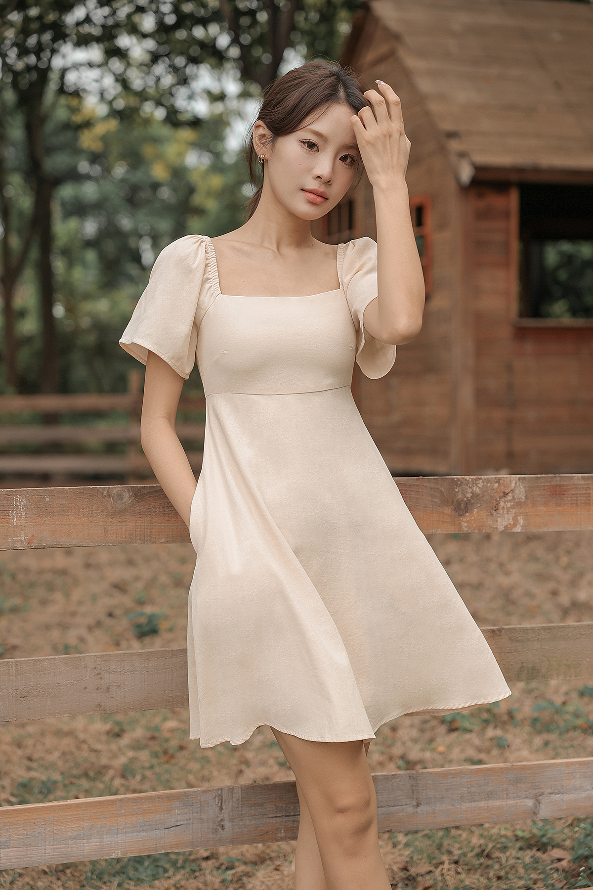 Elegant Korean-Inspired Party Mini Dresses