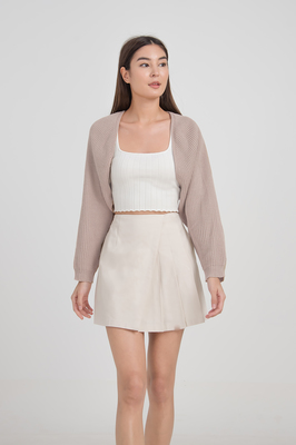 Josie Ribbed Knit Bolero
