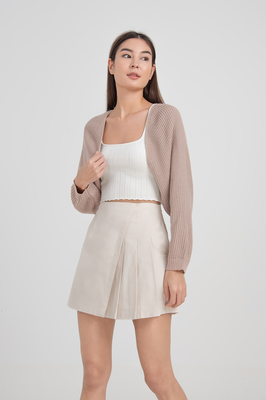 Josie Ribbed Knit Bolero