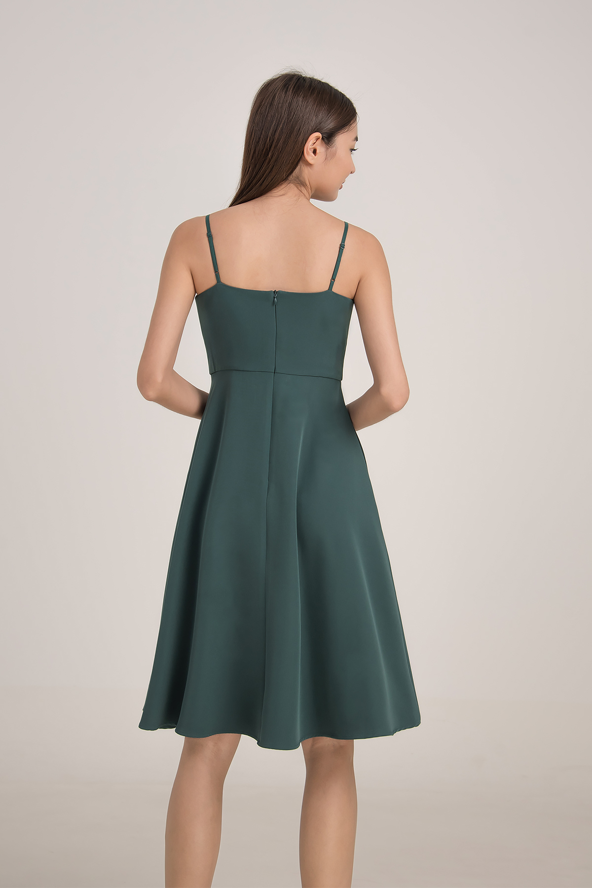 Fayth Elayna Fit Flare Midi Dress