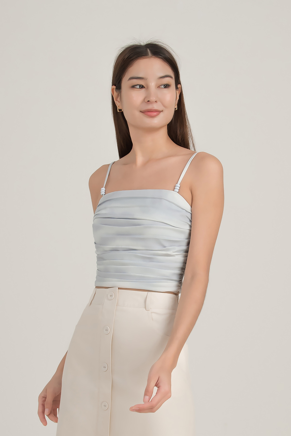 Tidal Ruched Crop Top