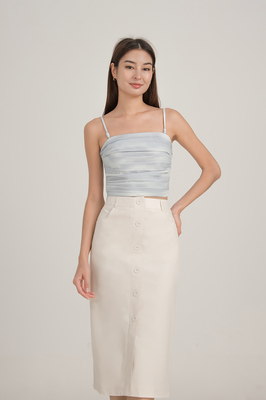 Tidal Ruched Crop Top