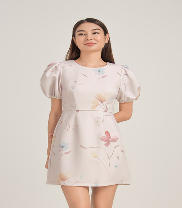 Fayth • Bouquet Puff Sleeve Dress