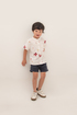 BOYS Bouquet Mandarin Collar Shirt