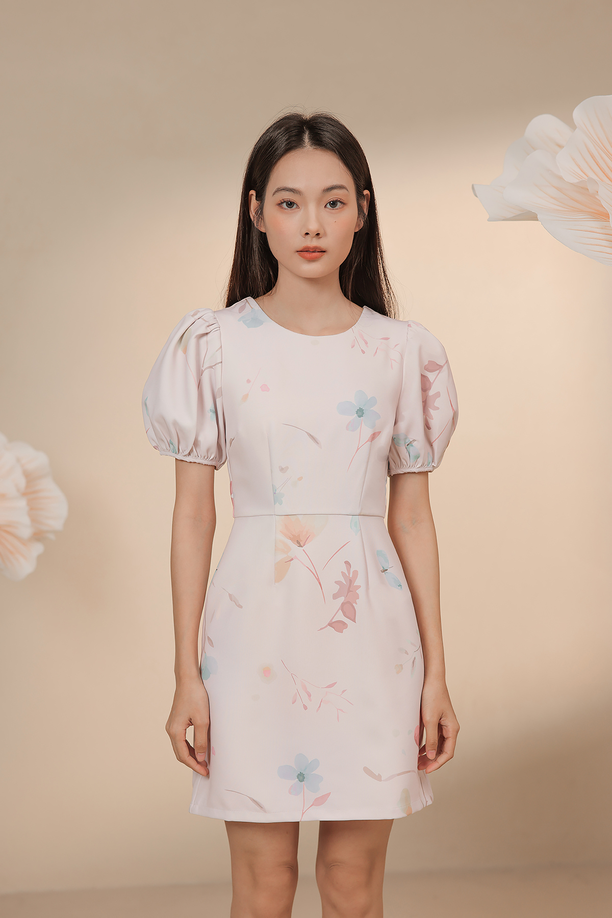 Fayth • Bouquet Puff Sleeve Dress