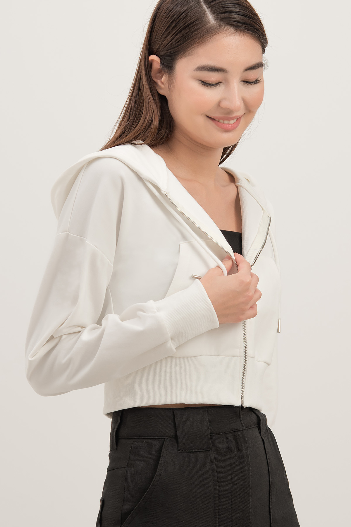 Fayth • Drea Crop Hoodie