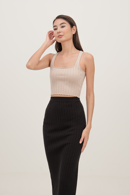 Sherry Knit Crop Top