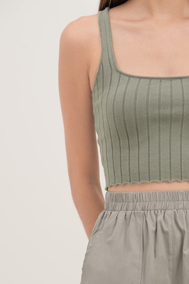 Sherry Knit Crop Top