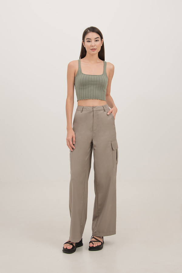 Sherry Knit Crop Top